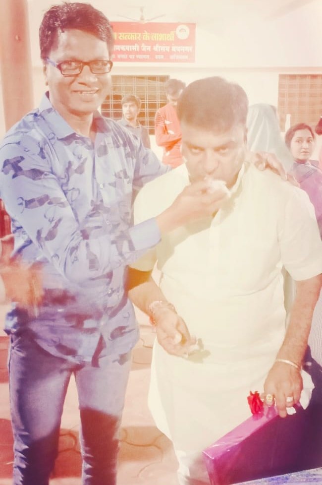 झाबुआ जिला के युवा नेता अनूप भंडारी का सादगी से मनाया गया जन्मदिन | New India Times