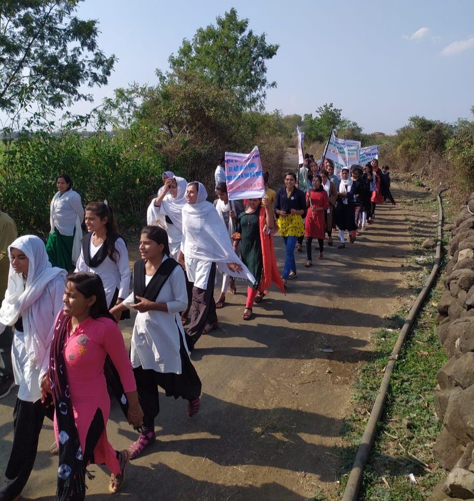 राष्ट्रीय सेवा योजना द्वारा जागरूकता रैली एवं नुक्कड़ नाटक का किया गया आयोजन | New India Times