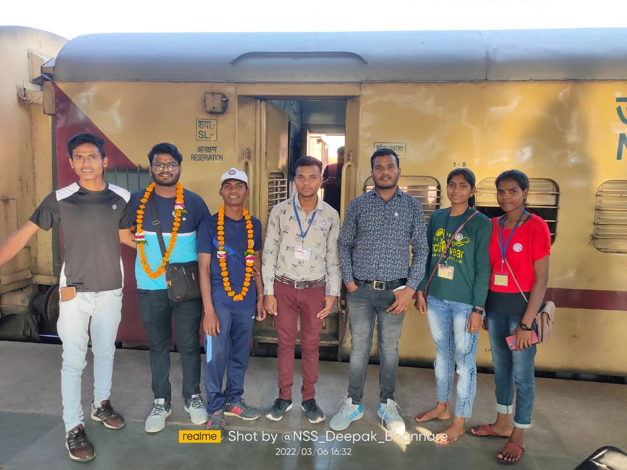 रासेयो राज्य स्तरीय नेतृत्व प्रशिक्षण शिविर 2022 में मनेश का हुआ चयन | New India Times