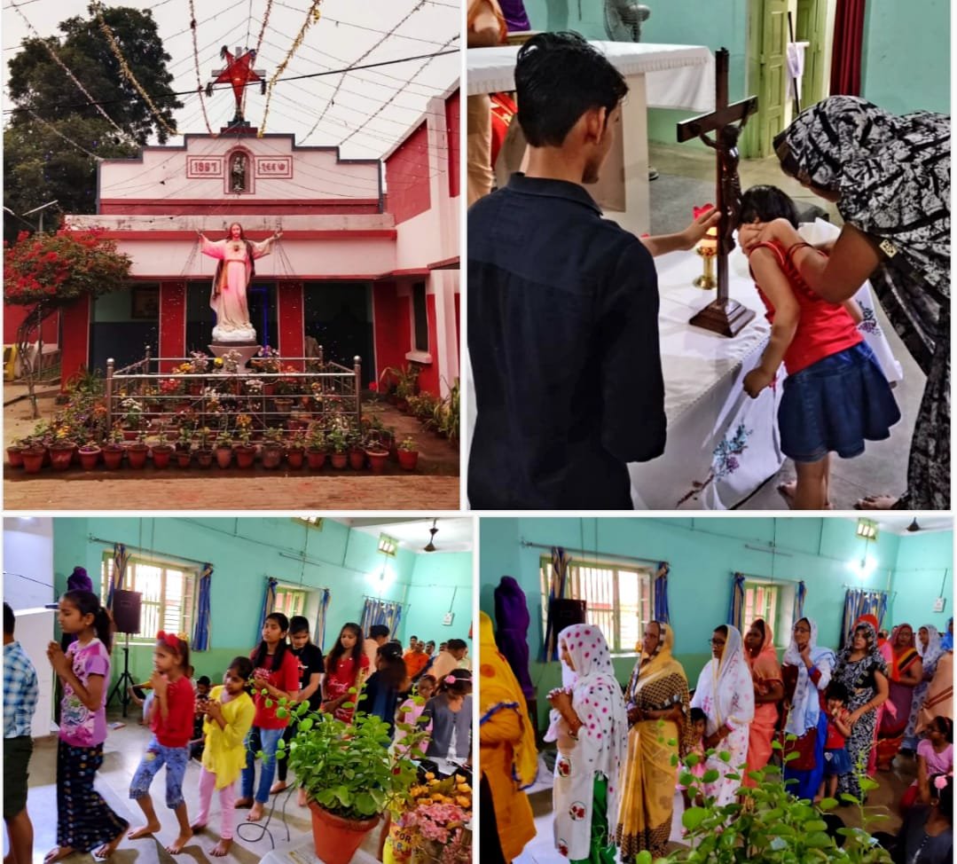 गुड फ्राइडे पर जनपद बागपत के चर्चाें में हुईं विशेष प्रार्थना सभाएं | New India Times