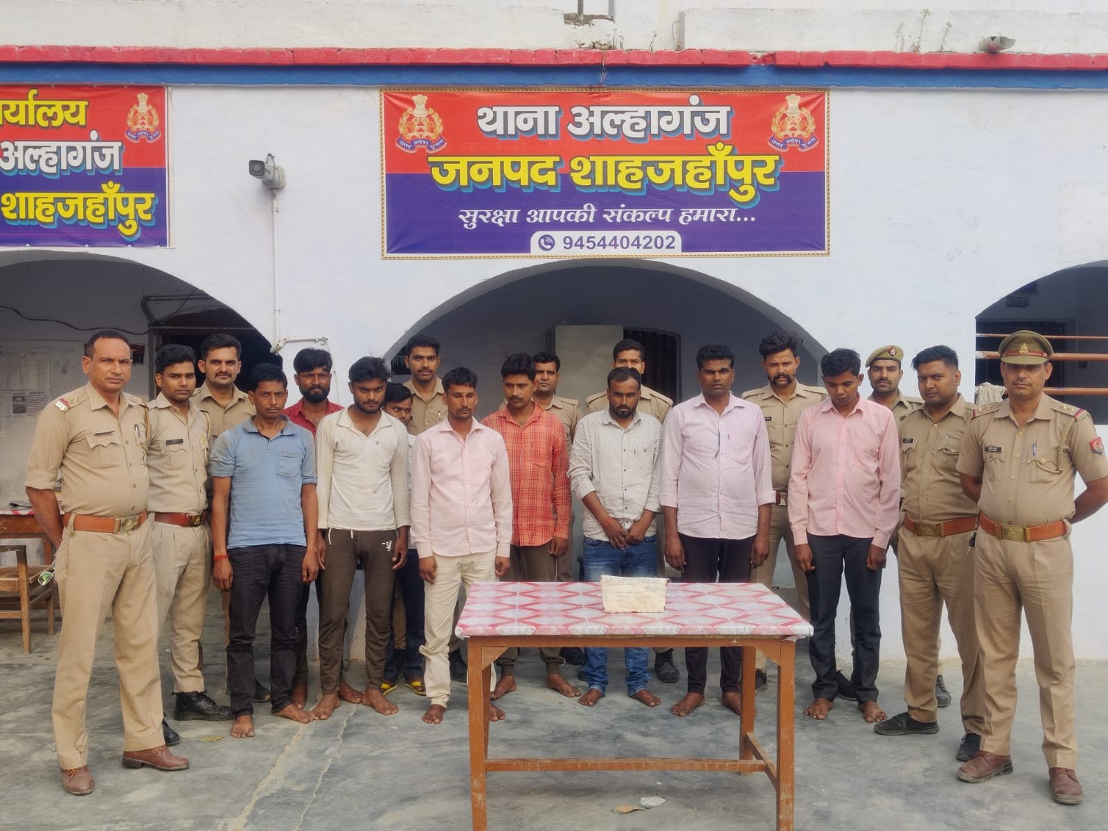 पुलिस ने 9 जुआरियों को गिरफ्तार कर ₹37000 किया बरामद | New India Times