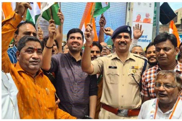 नगर निगम ने मथुरा वृंदावन ने निकाली तिरंगा यात्रा | New India Times