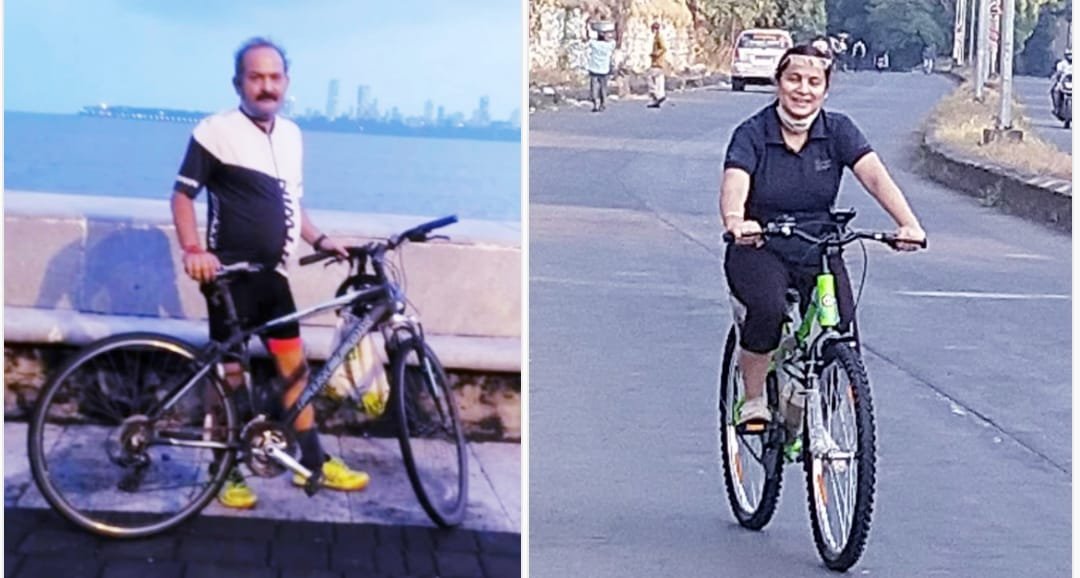 सौरभ और श्वेता गुप्ता लोगों को कर रहे हैं स्वास्थ्य के प्रति जागरूक, शरीर प्रभु का दिया अनमोल उपहार है इसे स्वस्थ और निरोग रखें: सौरभ गुप्ता. आधा से एक घंटा साईकिलिंग करने से रख सकते हैं शरीर को स्वस्थ: श्वेता गुप्ता | New India Times