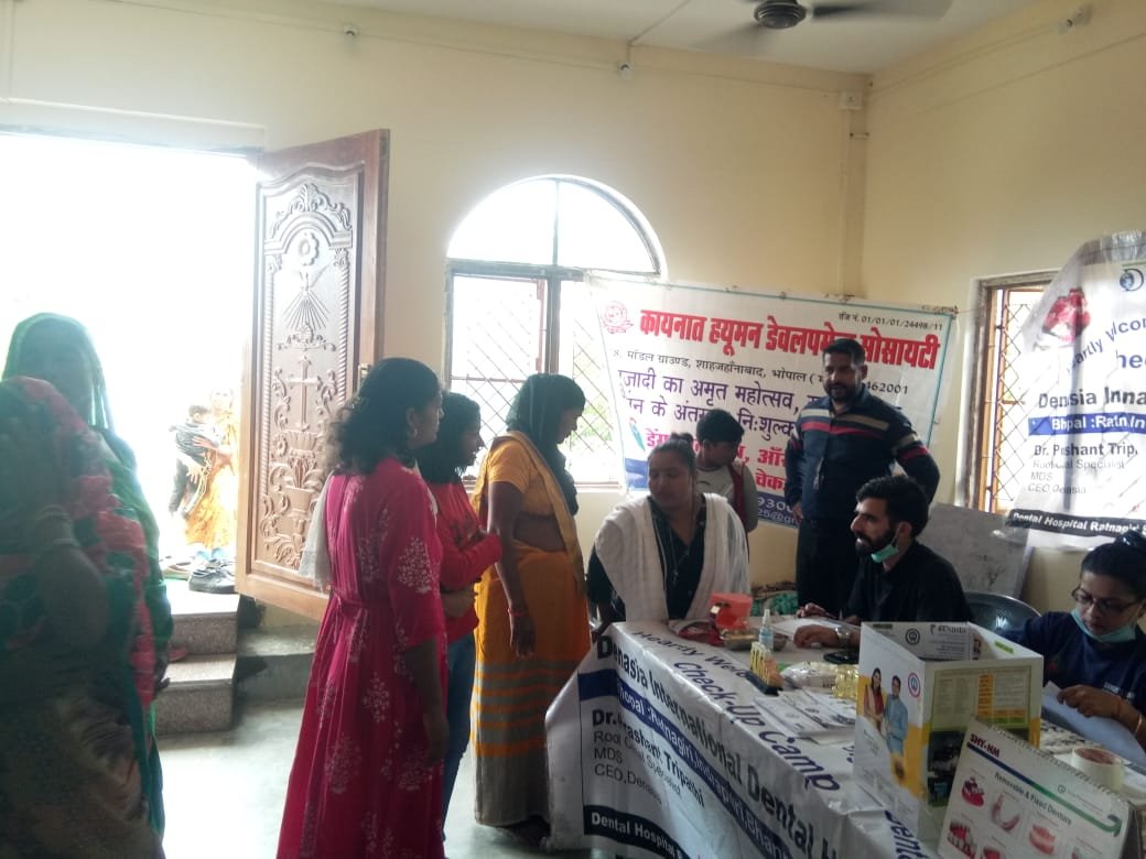 स्मुरना ए.जी. चर्च, कायनात ह्यूमन डेवलपमेंट सोसाइटी द्वारा किया गया निःशुल्क स्वास्थ्य शिविर का आयोजन | New India Times