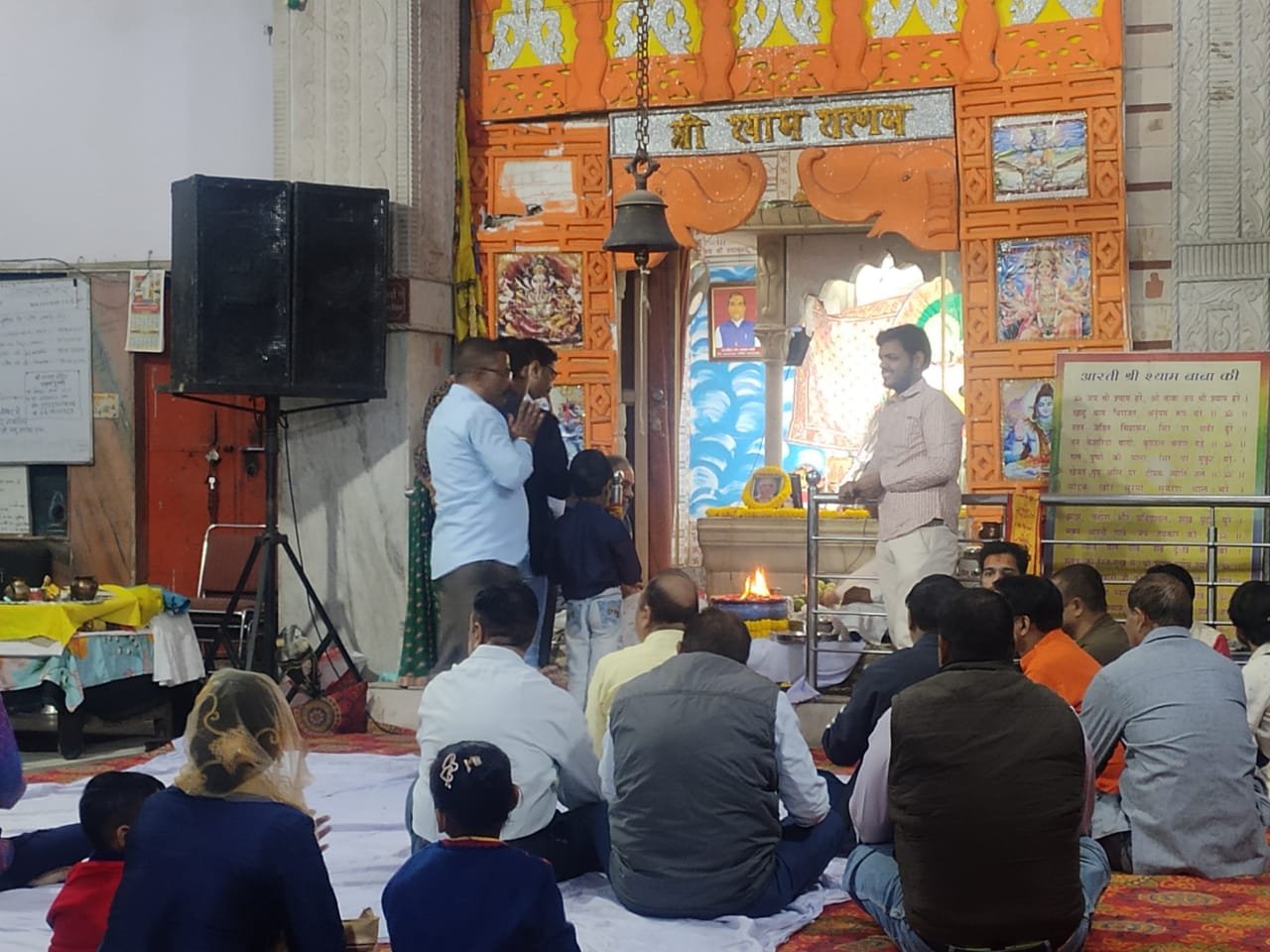 श्री कावड मंदिर यमुना विहार 53 दिल्ली में हुआ खाटू श्याम का भव्य जागरण | New India Times