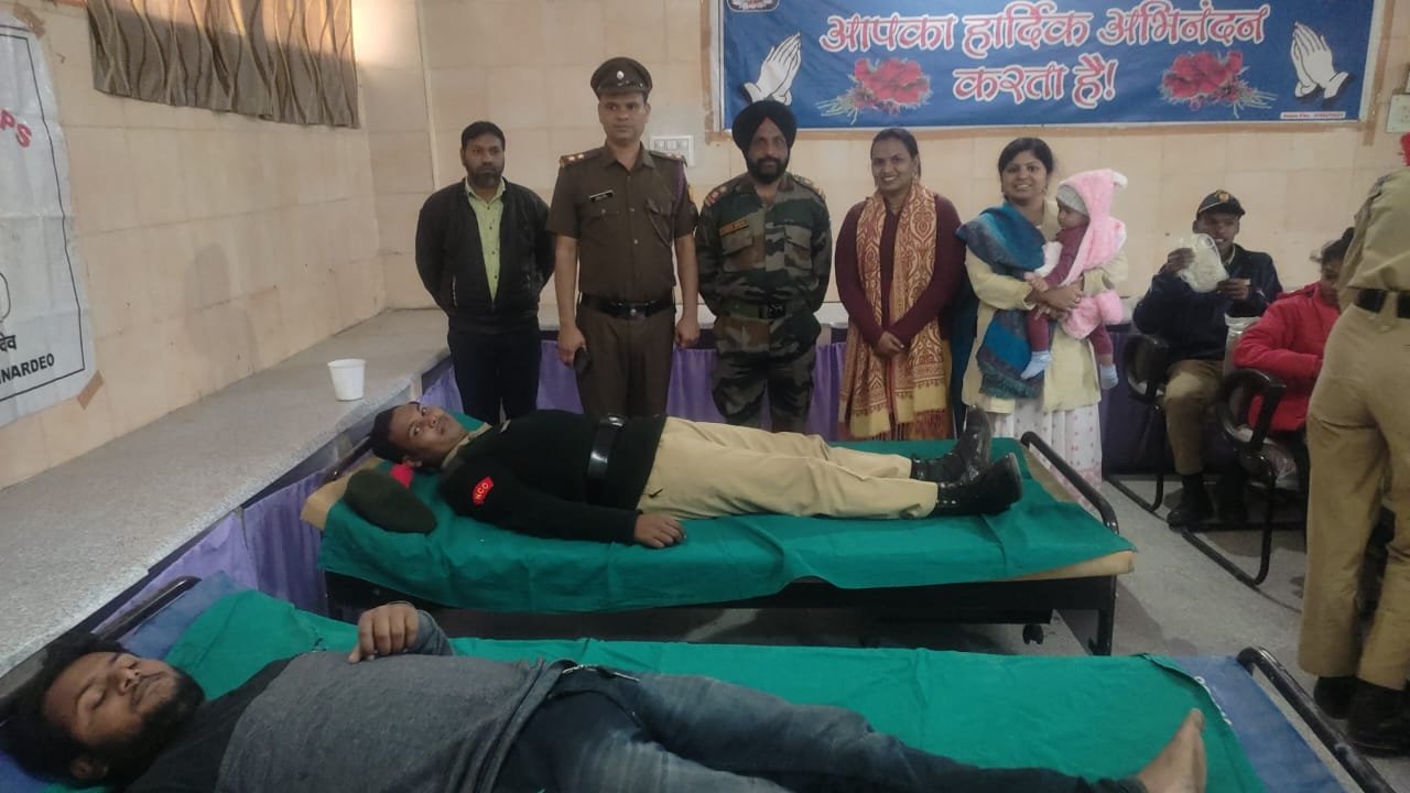 एनसीसी और एनएसएस के संयुक्त तत्वाधान में हुआ रक्तदान शिविर का आयोजन | New India Times