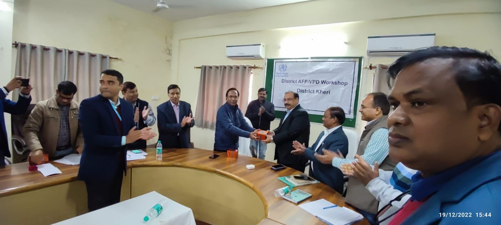 सीएमओ की अध्यक्षता में आयोजित हुई वैक्सीन निवारण रोग निगरानी कार्यशाला, जिले भर में युद्ध स्तर पर किया जाएगा सर्विलांस का कार्य | New India Times