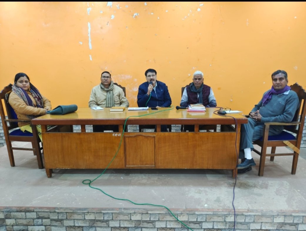 मुख्य ब्लॉक शिक्षा अधिकारी दामोदर लाल मीणा की अध्यक्षता में बैठक का किया गया आयोजन | New India Times