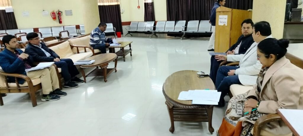 11 फरवरी काे राष्ट्रीय लोक अदालत को सफल बनाये जाने काे लेकर हुई बैठक | New India Times