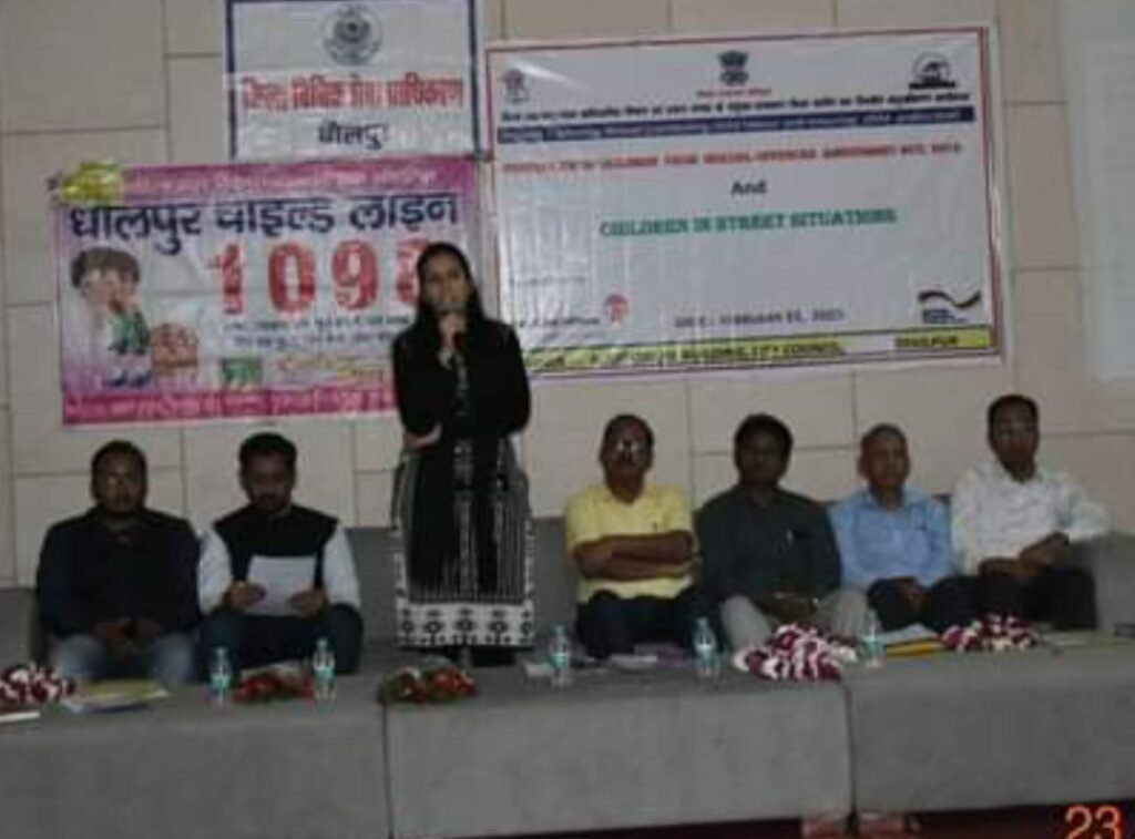 स्ट्रीट चिल्ड्रन नीति की पालना सुनिश्चित करें सभी विभाग: एडीजे सुनीता मीना | New India Times