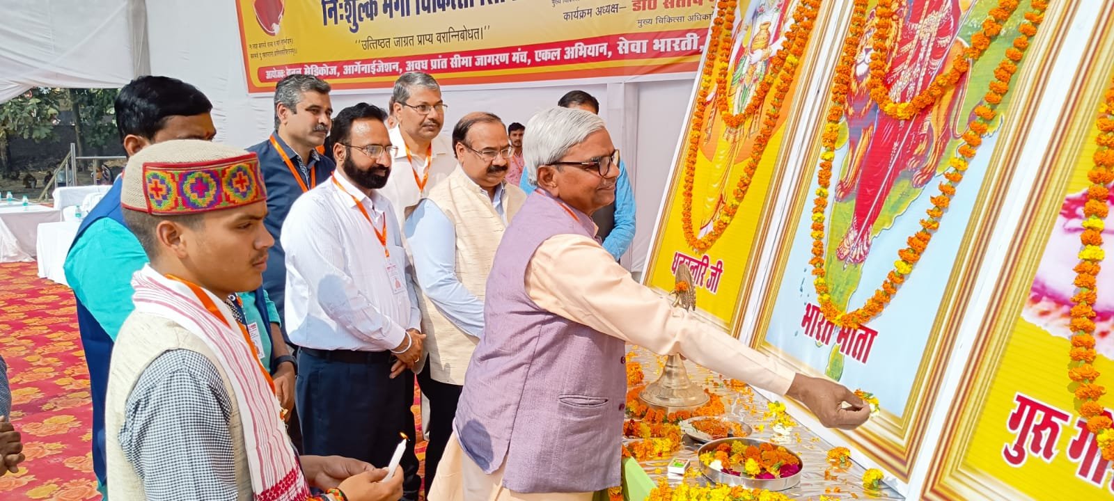 सहकारिता मंत्री ने किया नि:शुल्क मेगा मेडिकल कैंप का उद्घाटन, एनएमओ के तत्वाधान में लगा नि:शुल्क मेगा मेडिकल कैंप | New India Times