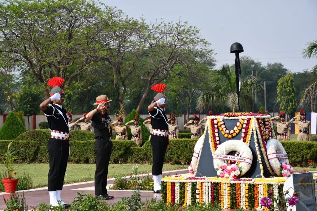 स्ट्राइक वन ने मनाया 59वां स्थापना दिवस, लेफ्टिनेंट जनरल पीओ डन, एमसी की कमान में 01 अप्रैल 1965 को वाराणसी में की गई थी स्ट्राइक वन की स्थापना | New India Times
