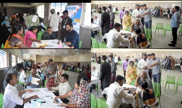 बुरहानपुर के उपनगर लालबाग ऑल इज़ वेल हॉस्पिटल ने आयोजित किया निःशुल्क चिकित्सा स्वास्थ्य शिविर | New India Times