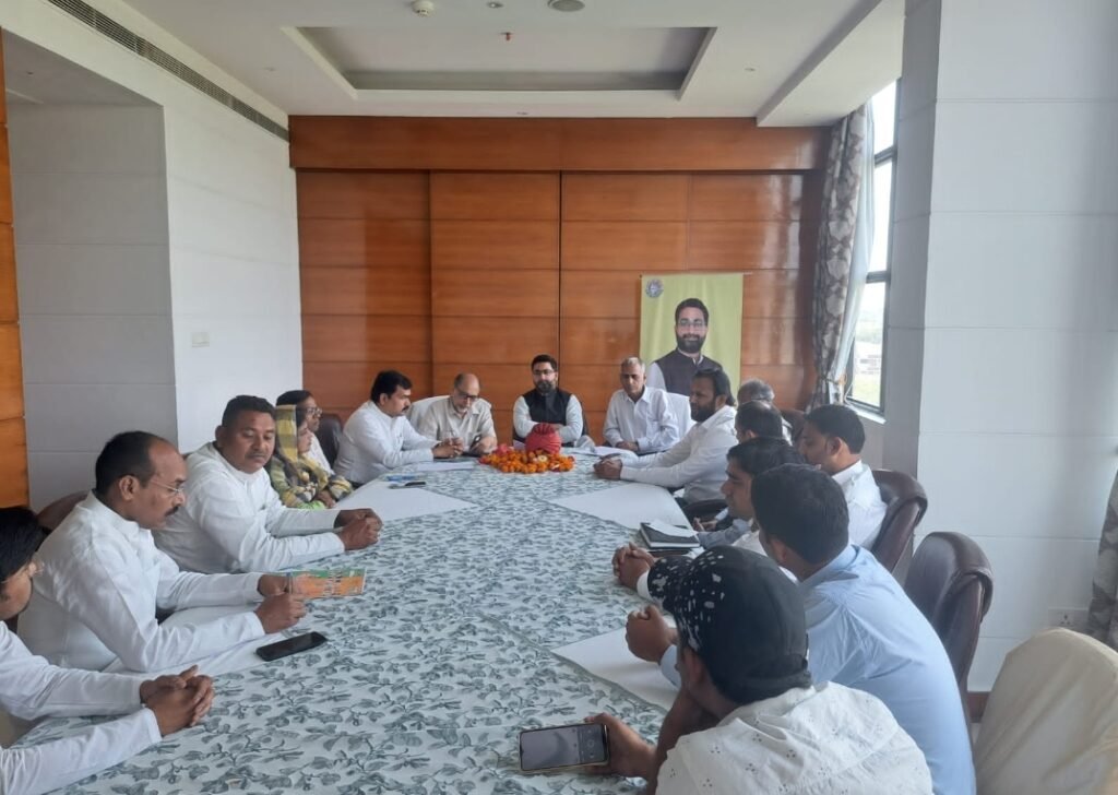 दानिश आजाद ने की विशेष पसमांदा बुद्धिजीवी चिंतन बैठक | New India Times