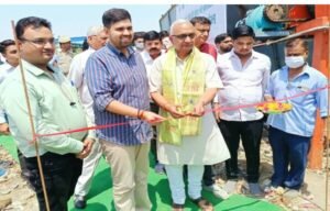 महापाैर विनाेद अग्रवाल ने 2.5 लाख लीगेसी वेस्ट के निस्तारण प्लांट का किया शुभारंभ | New India Times