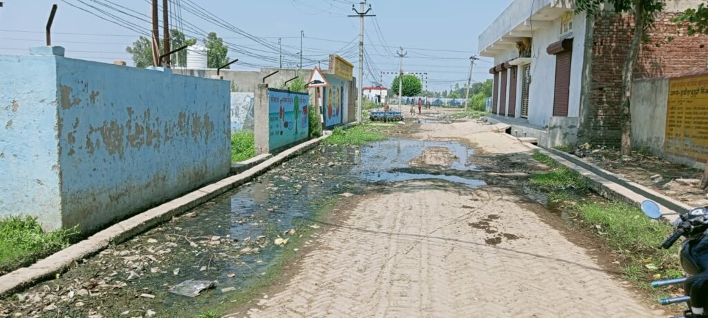 ग्राम पंचायत हथोड़ा बुजुर्ग में गंदगी देखकर डीएम का पारा हुआ हाई, चार सफाई कर्मचारियों का वेतन रोकने का दिये निर्देश | New India Times