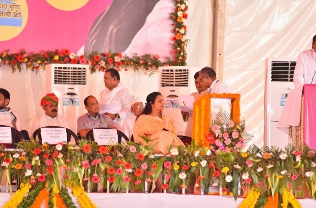 महंगाई राहत कैंप में मुख्यमंत्री अशोक गहलोत की सभा में नेत्री शालिनी शर्मा ने किया संबोधित | New India Times