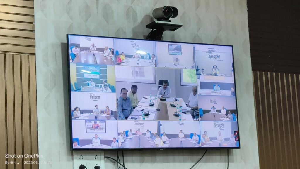 अपर मुख्य निर्वाचन पदाधिकारी के द्वारा विधानसभा निर्वाचन 2023 की तैयारियों की समीक्षा हेतु वीडियों क्रॉन्फ्रेसिंग के माध्यम से ली गई बैठक | New India Times