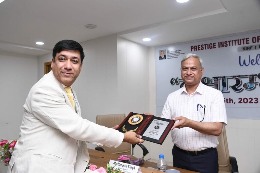 प्रेस्टीज प्रबंधन एवं शोध संस्थान, ग्वालियर में बी.बी.ए. पाठ्यक्रम के 2023 शिक्षण सत्र के दीक्षारम्भ समारोह का हुआ आयोजन | New India Times