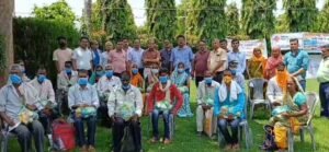 रेडक्रॉस सोसायटी के पदाधिकारियों द्वारा क्षय रोगियों को बांटी गई पौष्टिक आहार किट | New India Times