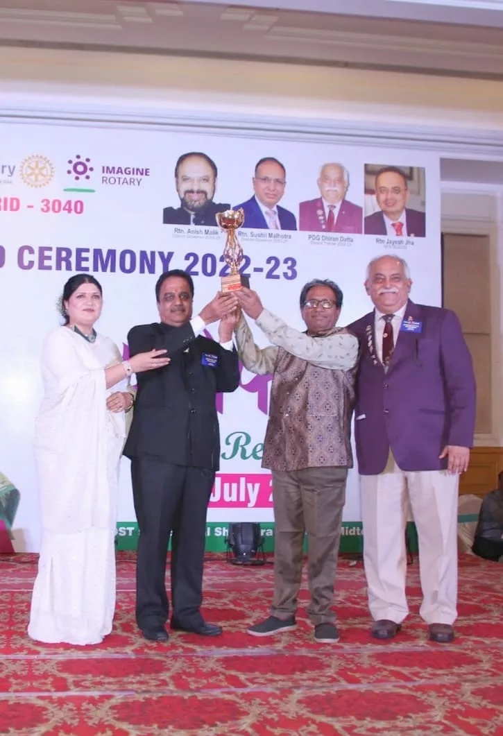 मेघनगर रोटरी क्लब ने किया जिले और नगर का नाम रोशन | New India Times