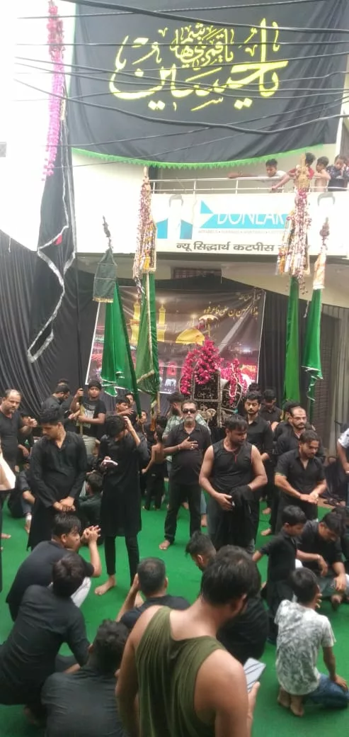 9वीं मोहोर्रम पर मेवतीपुरा झांसी में हुआ मजलिस का आयोजन | New India Times