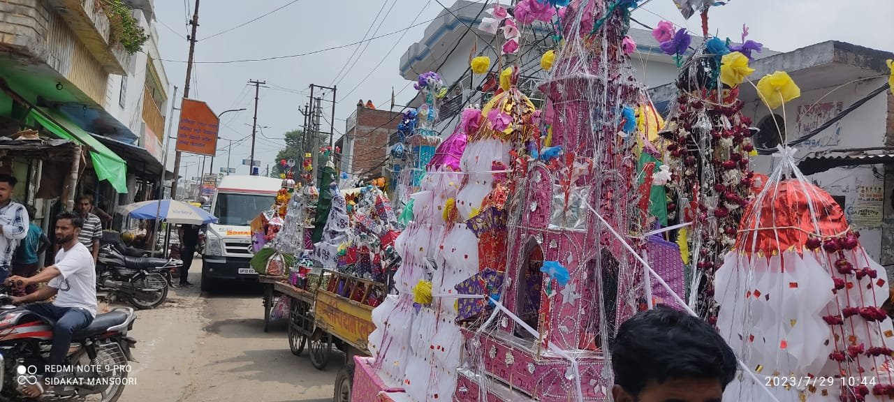 कर्बला में गमगीन माहौल में ताज़िए किए गए सुपुर्द ए खाक | New India Times