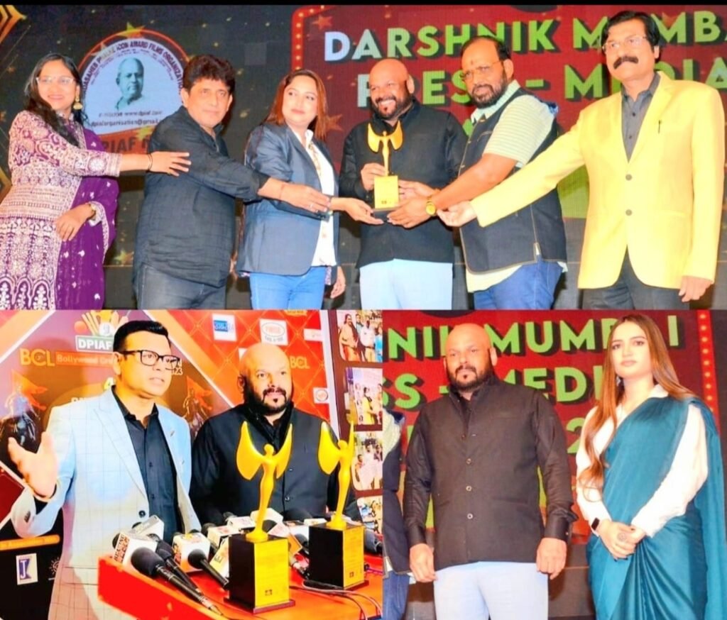 दादा साहेब फाल्के आइकॉन अवार्ड 2023 से सम्मानित हुए पत्रकार दिलशाद एस. खान एवं समाजसेवी अजय एल. दुबे | New India Times