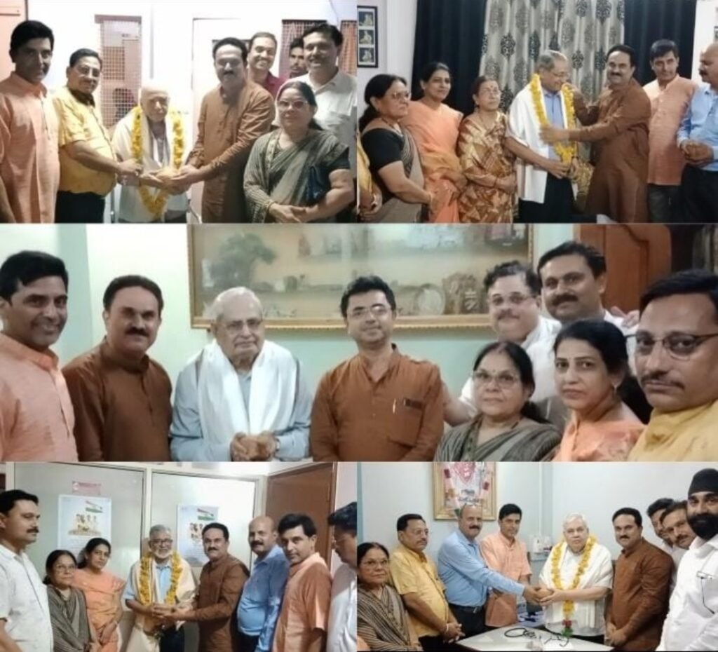 बुरहानपुर में डॉक्टर्स डे पर भाजपा मेडिकल प्रकोष्ठ ने वरिष्ट चिकित्सकों को किया सम्मानित | New India Times