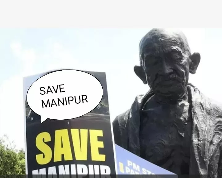 मणिपुर हिंसाचर के खिलाफ़ दिखा जनजातीय आक्रोश, 'एक तीर एक कमान आदिवासी एक समान, बंद करो बंद करो महिलाओं पर अत्याचार बंद करो' के नारों से गूंजा जलगांव | New India Times