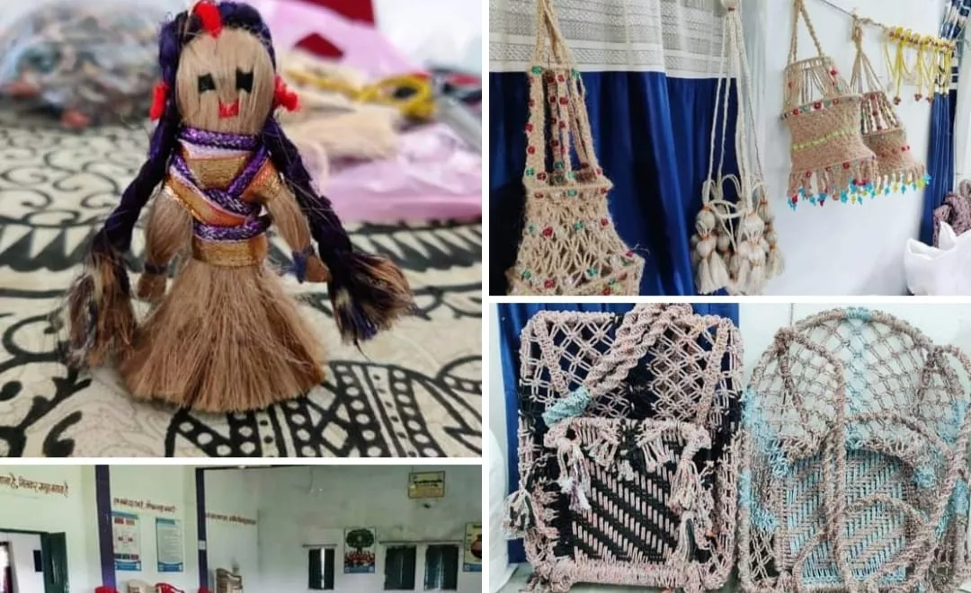 बुरहानपुर में केले के रेशे से तैयार की जा रही हैं आकर्षक राखियां | New India Times