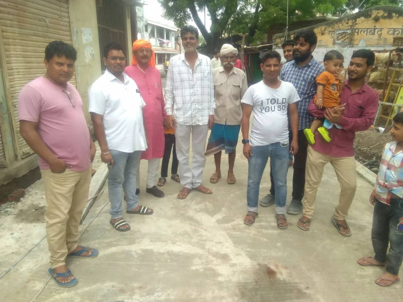 नगर परिषद अध्यक्ष पहुंचे शेरानीपुरा, रोड़ निर्माण का लिया जायजा | New India Times