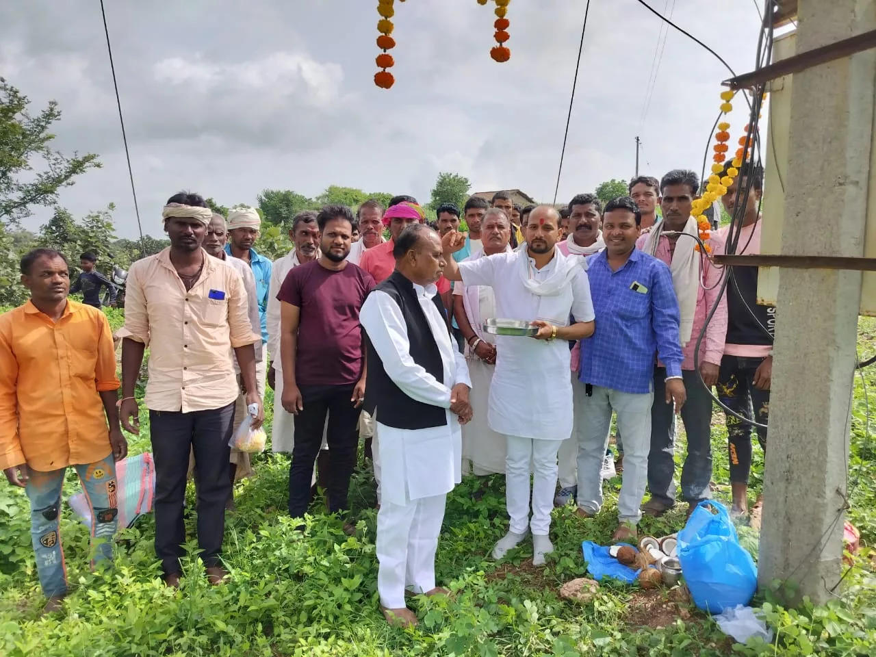 विधायक भूरिया ने नवीन डीपी का किया उद्घाटन, ग्रामीण जनता को दी सौगात | New India Times