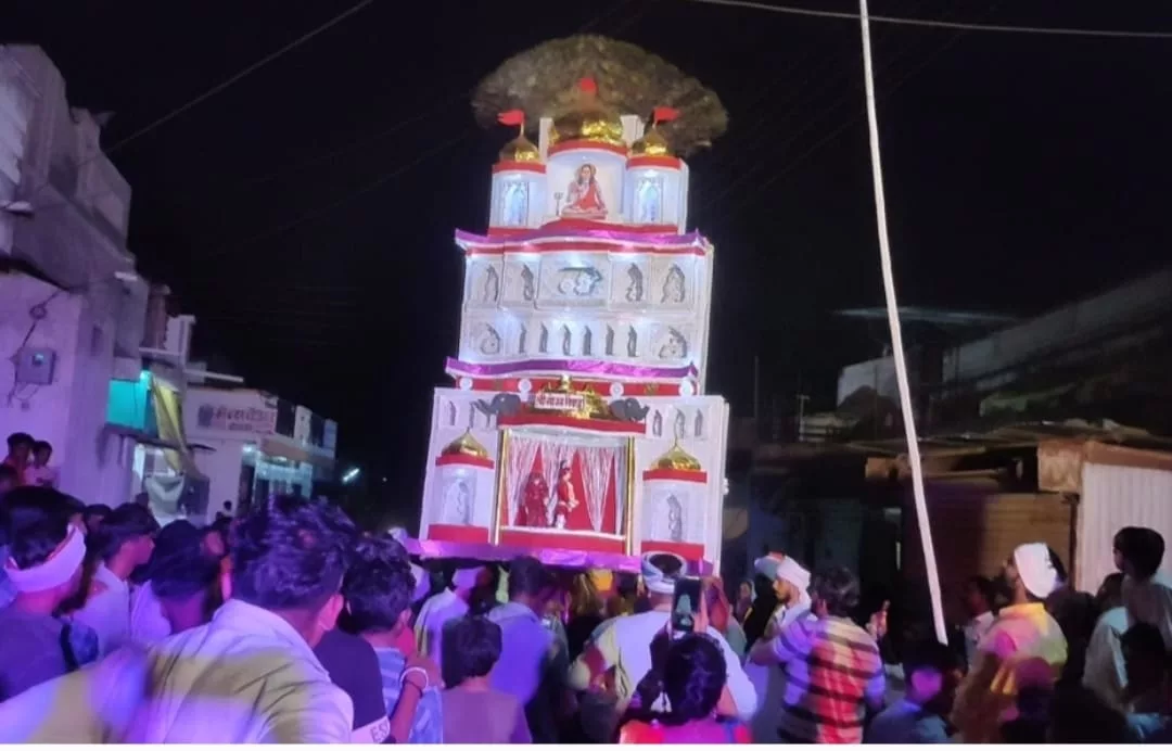 रक्षाबंधन पर्व पर निकले गोगावीर निशान, कलाकारों ने निशान को किया विशेष श्रृंगार, श्री गोगा विवाह स्वरूप झांकी रही आकर्षक केंद्र | New India Times