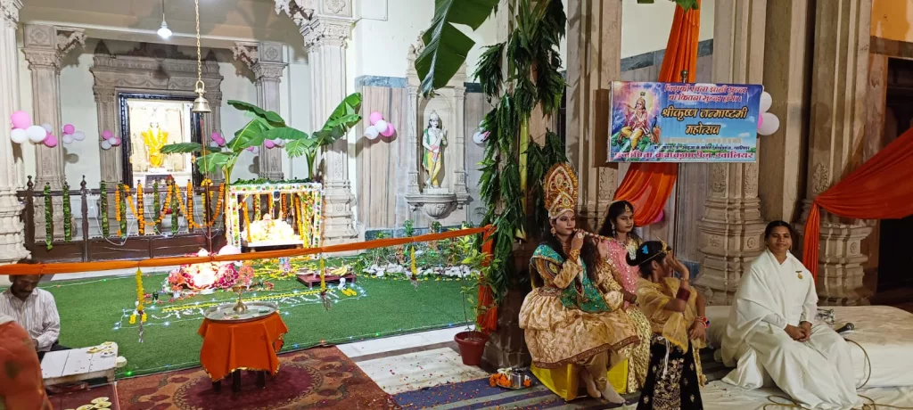 ब्रह्माकुमारीज ने अम्मा महाराज की छतरी में बनें मंदिर में मनाया जन्माष्टमी उत्सव | New India Times