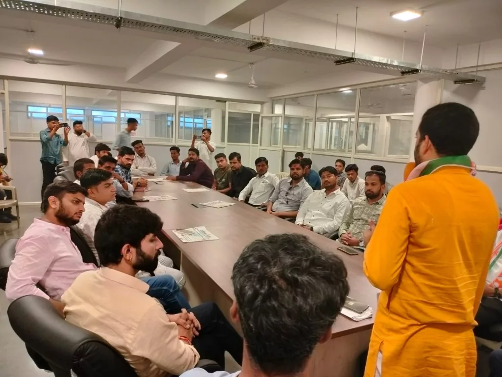 मध्यप्रदेश युवा कांग्रेस मीडिया विभाग की प्रदेश कार्यकारणी की बैठक संपन्न | New India Times