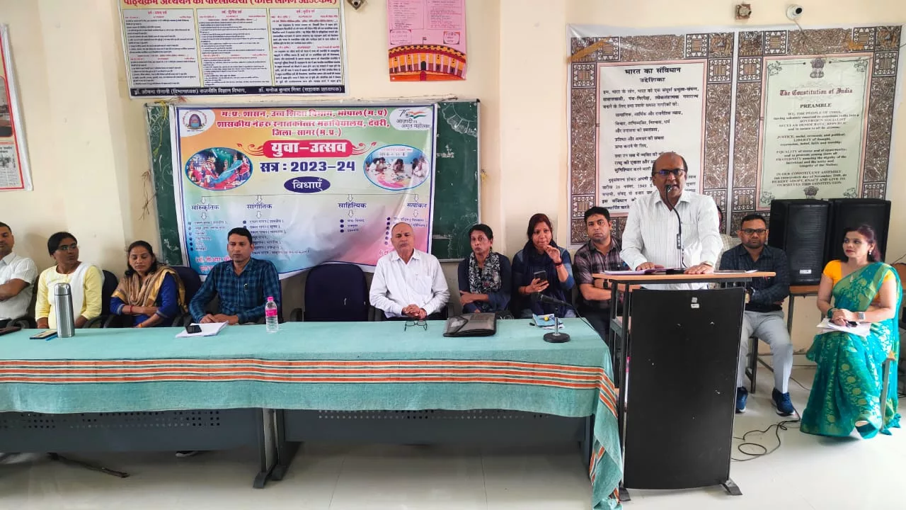 शासकीय नेहरू स्नातकोत्तर महाविद्यालय देवरी में तीन दिवसीय युवा उत्सव का हुआ समापन | New India Times