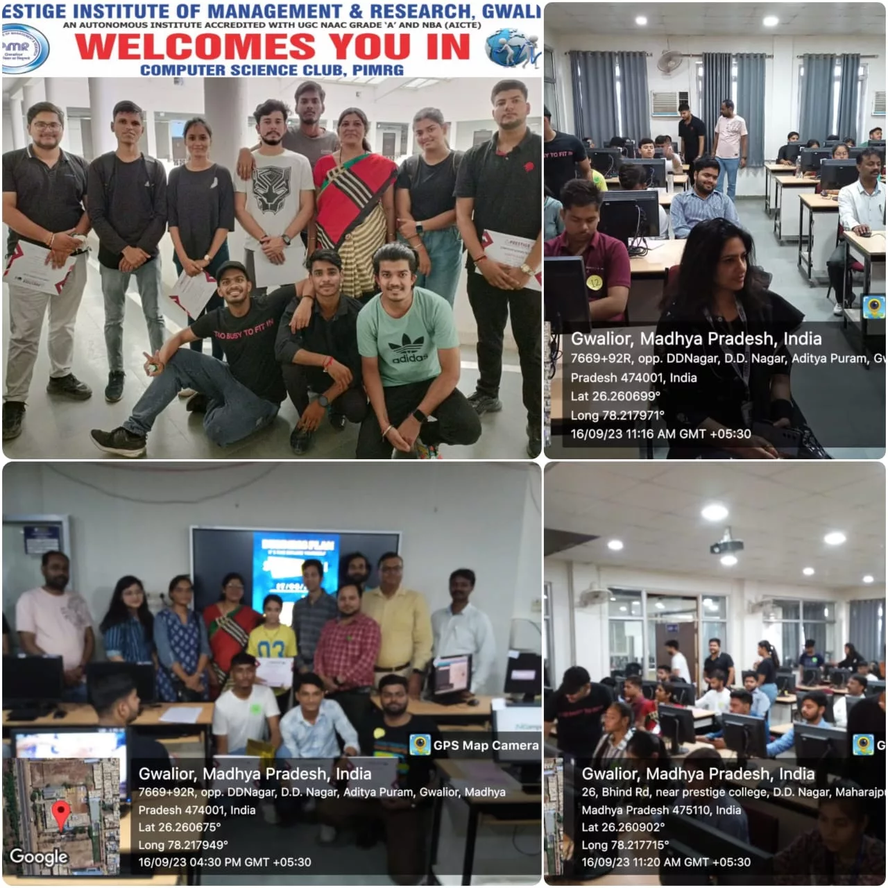 प्रेस्टीज प्रबंधन एवं शोध संस्थान, ग्वालियर में डिजिटल आर्ट एक्सट्रावगेंजा प्रतियोगिता का हुआ आयोजन | New India Times