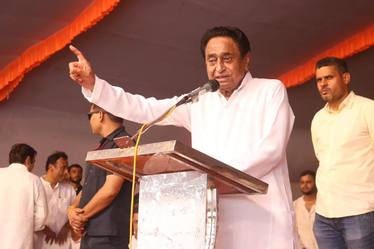प्रदेश कांग्रेस अध्यक्ष एवं पूर्व मुख्यमंत्री श्री कमलनाथ ने जबलपुर के पाटन में विशाल जनसभा को संबोधित करते हुए शिवराज सरकार पर साधा निशाना | New India Times