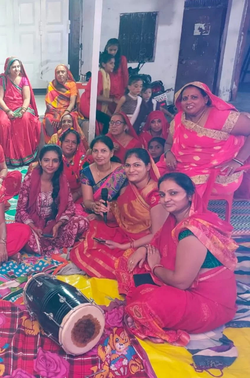 बिल्व पत्र गणेश उत्सव समिति की महिलाओं ने विशेष कीर्तन का किया आयोजन | New India Times