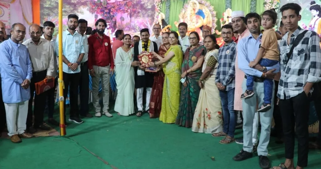 मां ताप्ती मंडल बुरहानपुर द्वारा श्री गणेश गौरव प्रतियोगिता वर्ष 2023 में पुरस्कारों का वितरण | New India Times