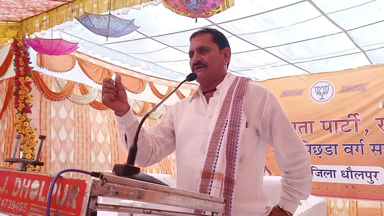 विधानसभा के ग्राम पंचायत तगावली मोड़ के पास एल. के. एस. गार्डन पर भाजपा ओबीसी मोर्चा का सम्मेलन किया गया आयोजित | New India Times