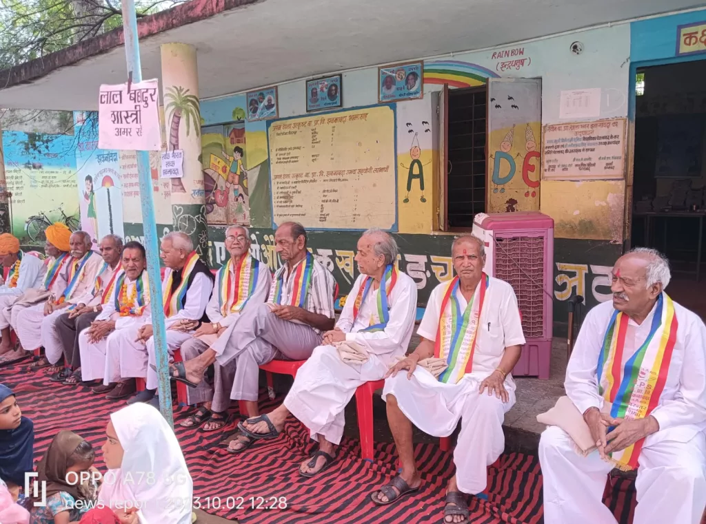 महात्मा गांधी एवं लाल बहादुर शास्त्री की जन्म जयंती पर हुए कई आयोजन | New India Times