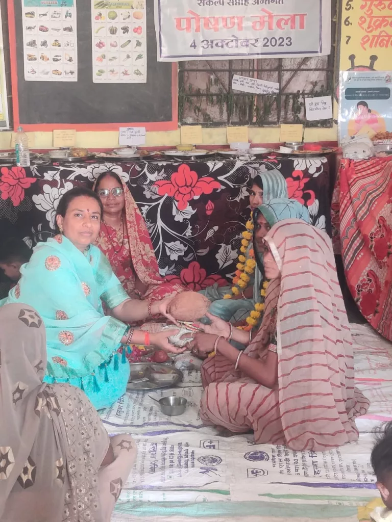 आकांक्षी परियोजना तिरला के सेक्टर सलकनपुर ग्राम पाडल्या में किया गया पोषण मेला आयोजित | New India Times