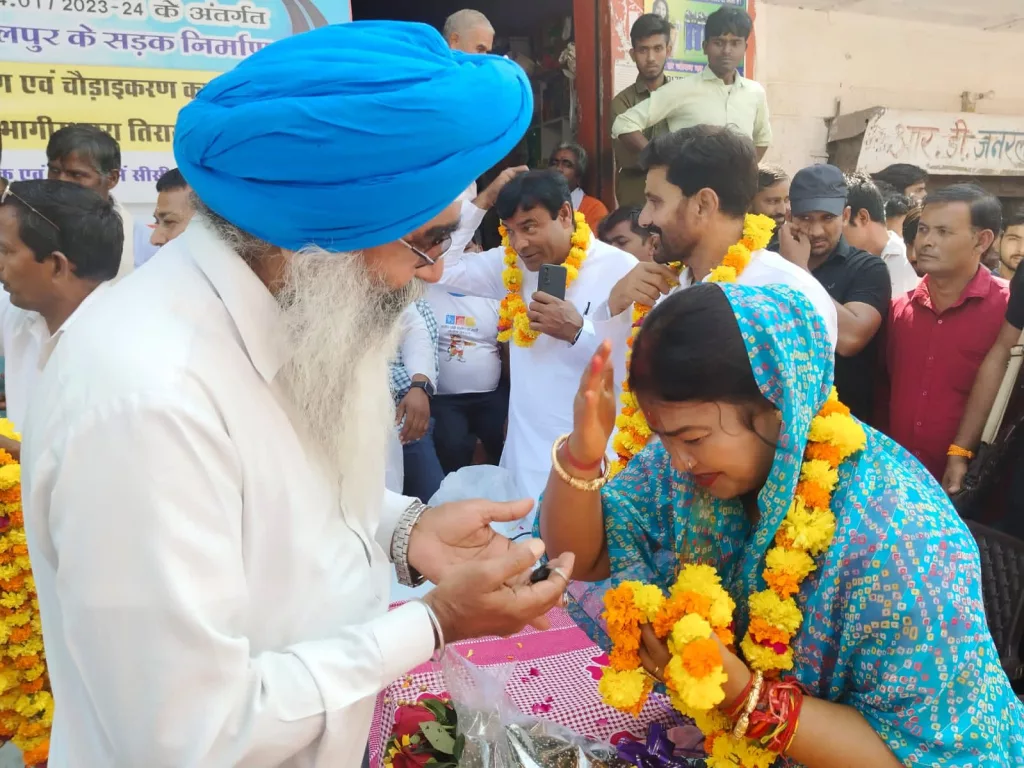 13 करोड़ की लागत से विधायक धौलपुर शोभारानी कुशवाहा ने किया शिलान्यास | New India Times