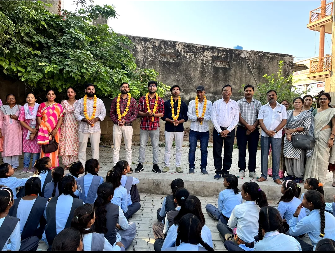 प्राचार्य नरेश कुमार जैन के नेतृत्व में नवीन शिक्षकों का माल्यार्पण कर किया स्वागत | New India Times