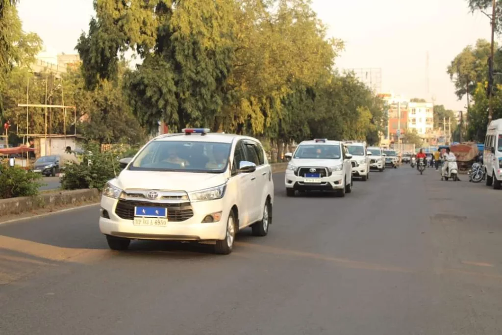 विधानसभा चुनाव शांतिपूर्ण रुप से संपन्न कराने एवं सुरक्षा व्यवस्था के मद्देनज़र भोपाल पुलिस कमिश्नरेट द्वारा निकाला गया व्यापक स्तर पर फ्लैग मार्च 2 विधानसभा चुनाव शांतिपूर्ण रुप से संपन्न कराने एवं सुरक्षा व्यवस्था के मद्देनज़र भोपाल पुलिस कमिश्नरेट द्वारा निकाला गया व्यापक स्तर पर फ्लैग मार्च | New India Times