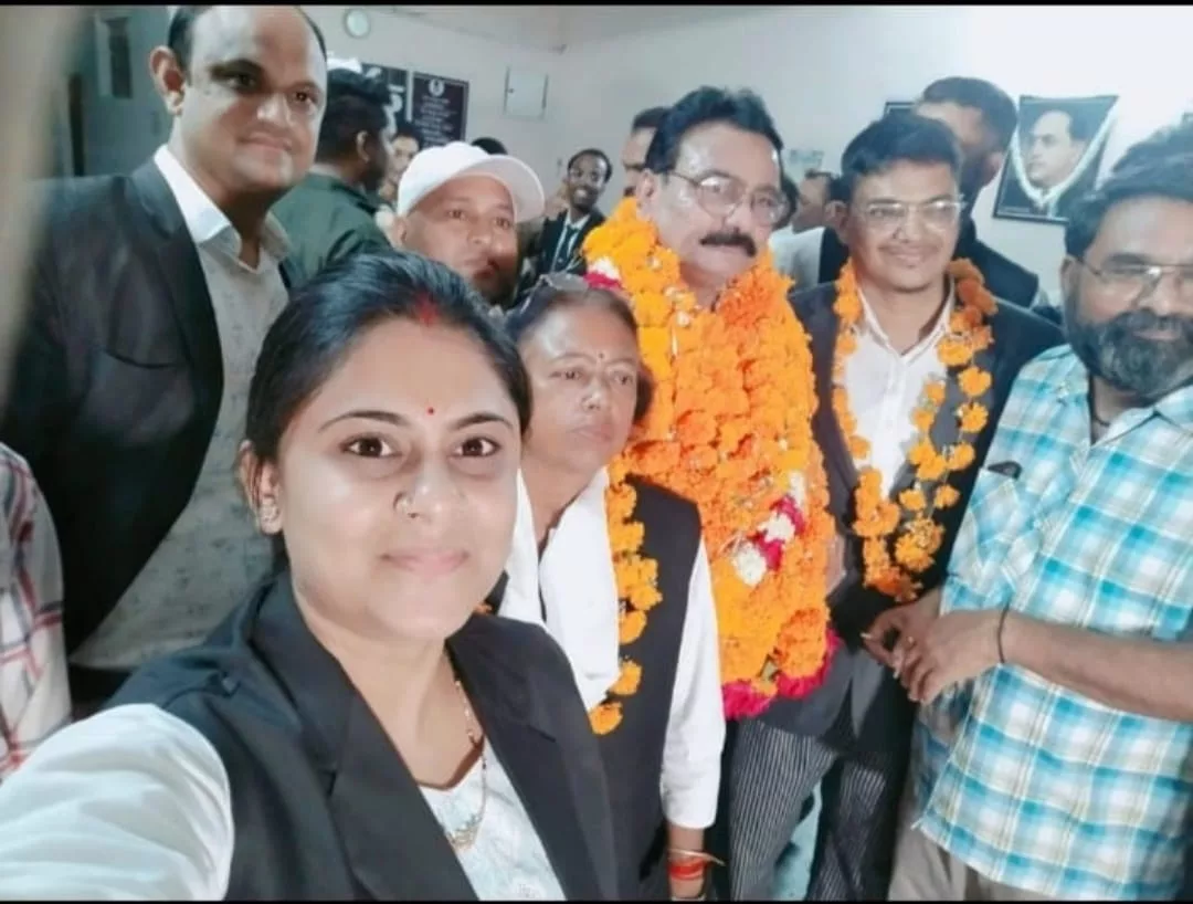 ज़िला अधिवक्ता संघ बुरहानपुर के निर्वाचन में युनूस पटेल की हैट्रिक | New India Times