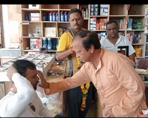 शिक्षा ग्रहण करने जा रहे मेघावी छात्र का किया गया अभिनंदन | New India Times