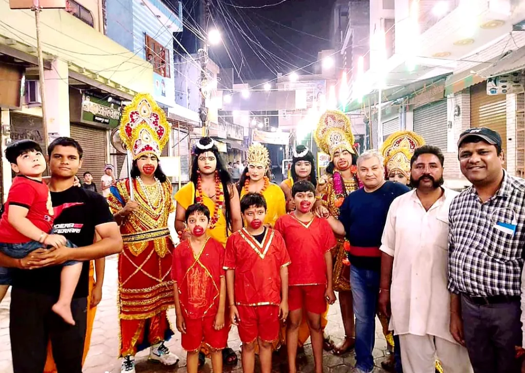 श्री धार्मिक रामलीला खेकड़ा में श्रीराम का अयोध्या पहुॅंचने पर हुआ भव्य स्वागत | New India Times